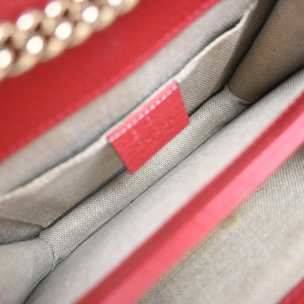 Gucci Interlocking Shoulder Bag Leather