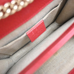 Gucci Interlocking Shoulder Bag Leather