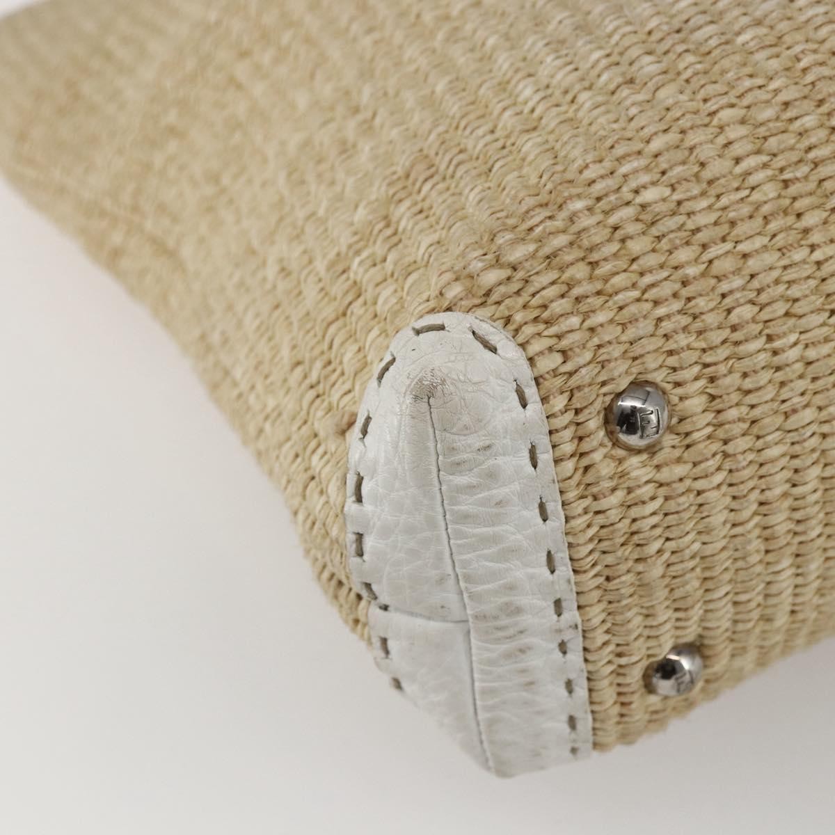 Fendi Selleria Tote Bag Raffia