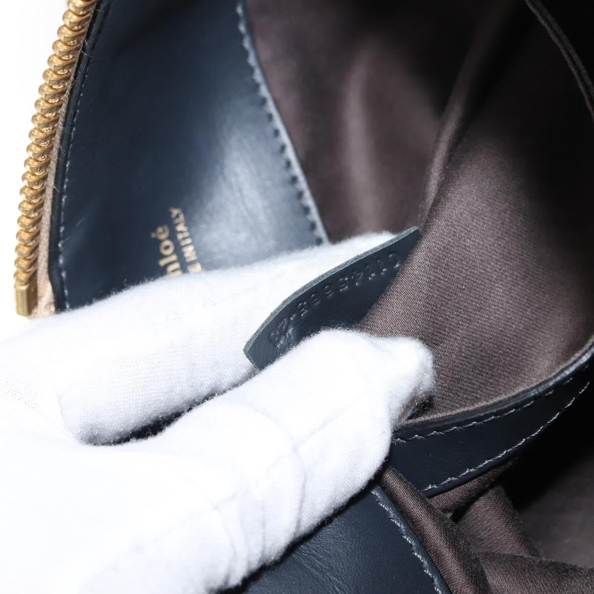 Chloe Bicolor Baylee Satchel Leather