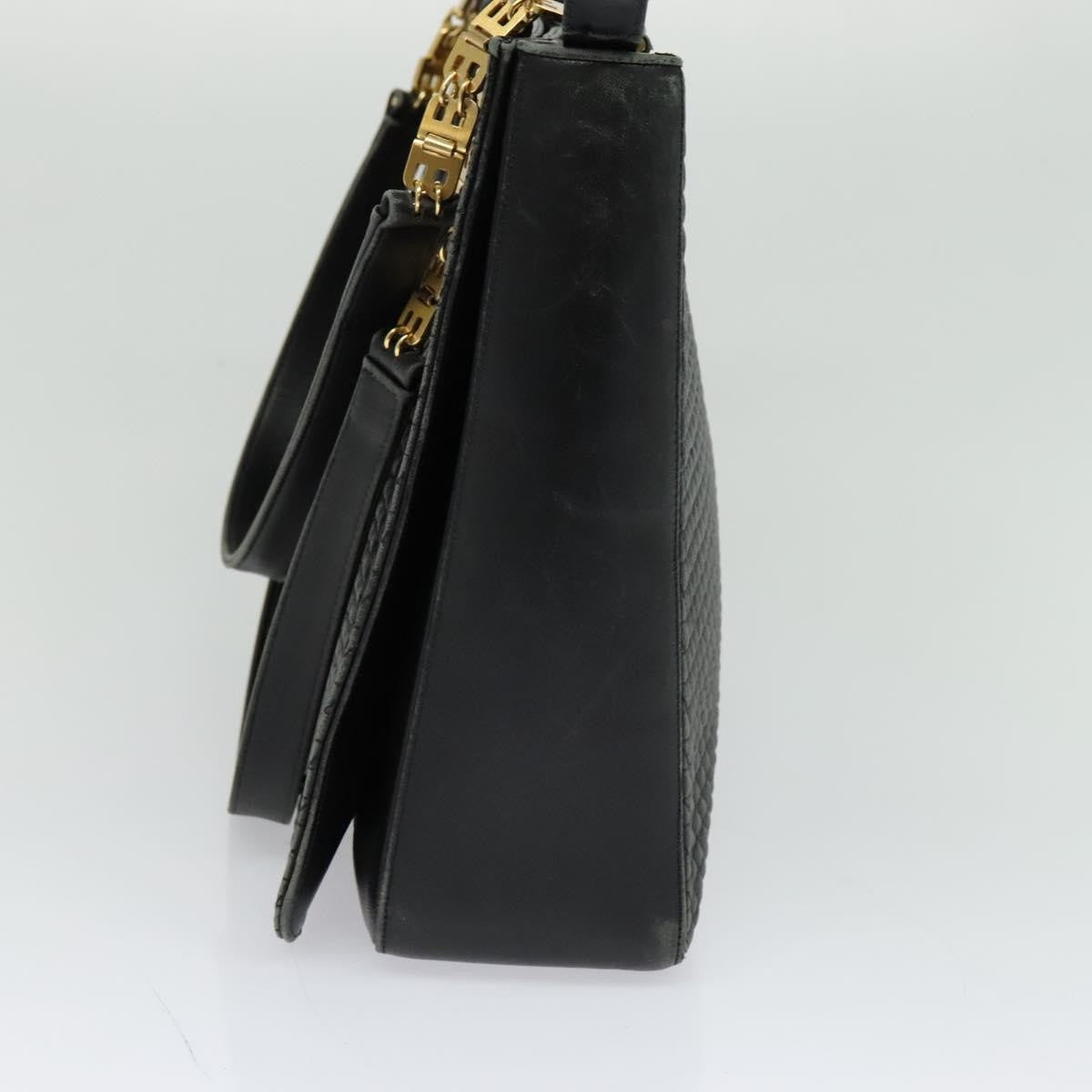 Bally Vintage Shoulder Bag Quilted leather