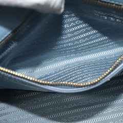 Prada Double Zip Lux Tote Saffiano Leather