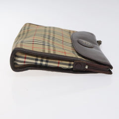Burberry Nova check Pochette Canvas