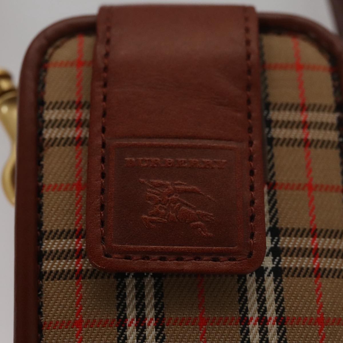 Burberry Nova check Pochette Canvas