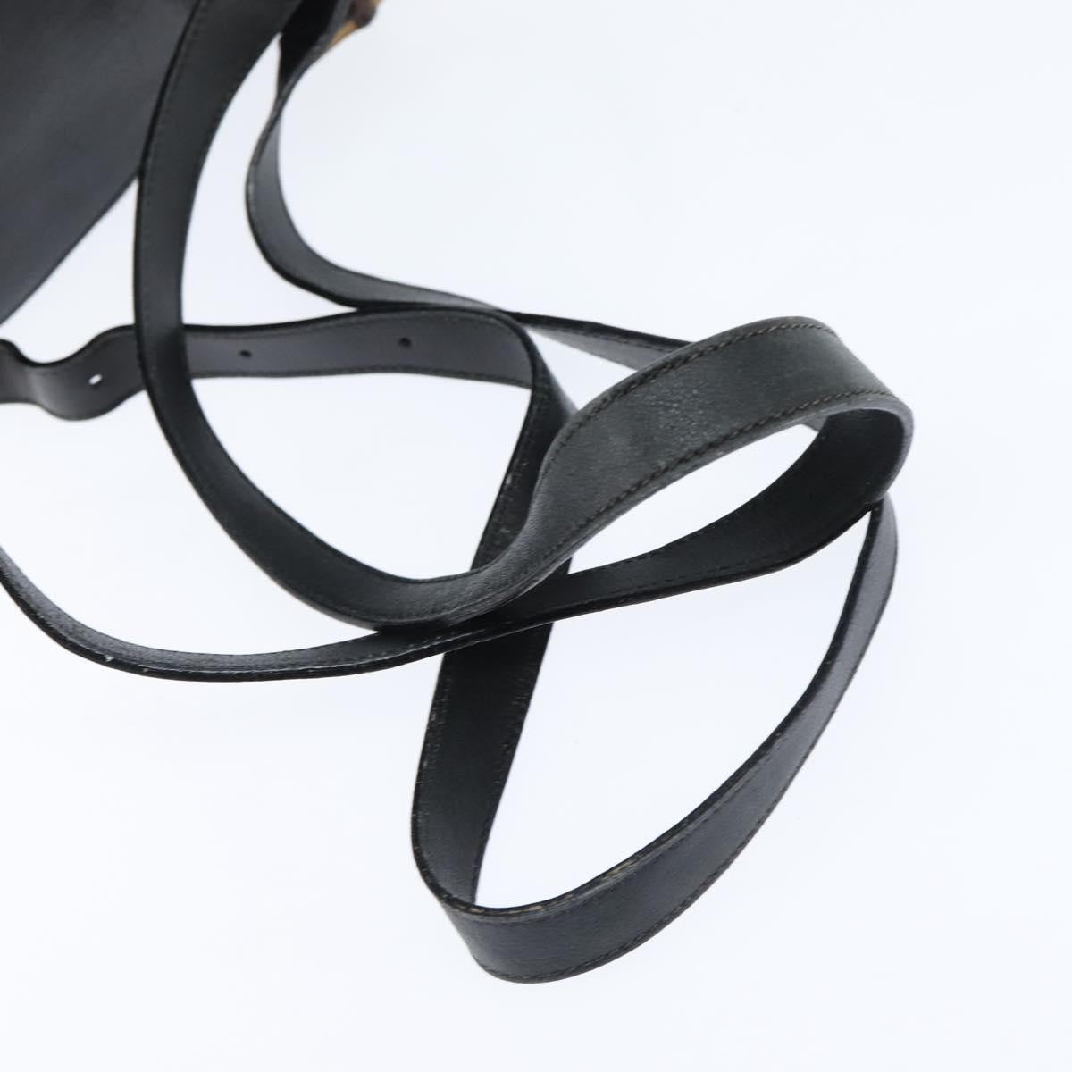 Gucci Vintage Bamboo Backpack Leather