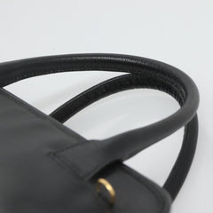 Celine Circle Logo Handbag Leather