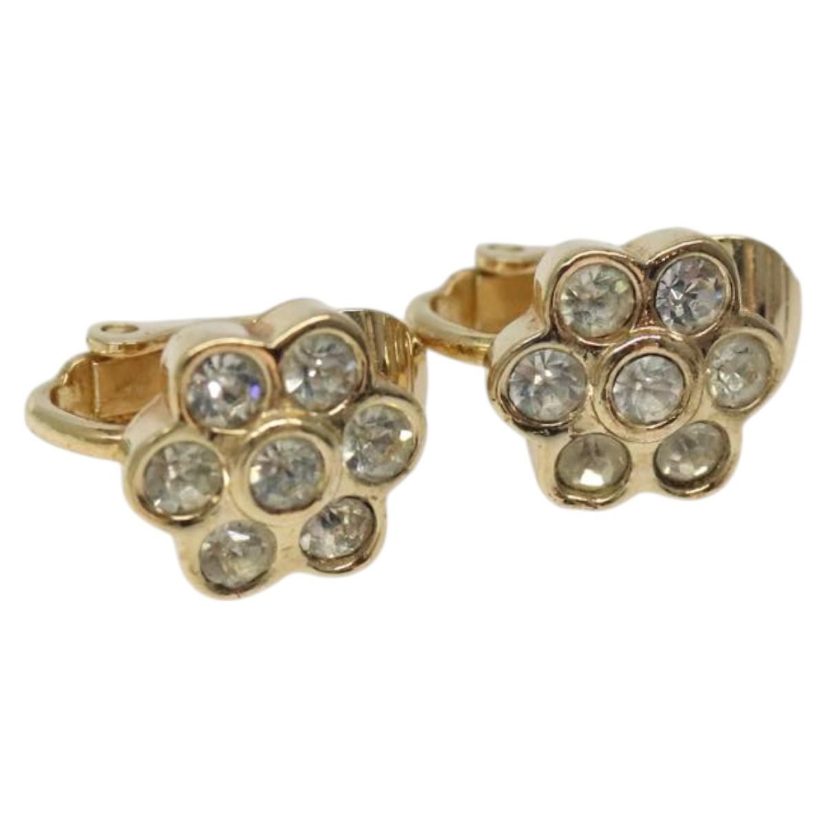 Christian Dior Vintage clip-on earrings Metal