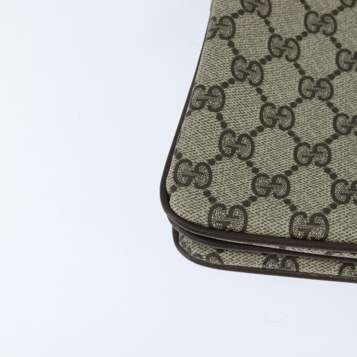 Gucci Ophidia Zip Shoulder Bag GG Coated Canvas