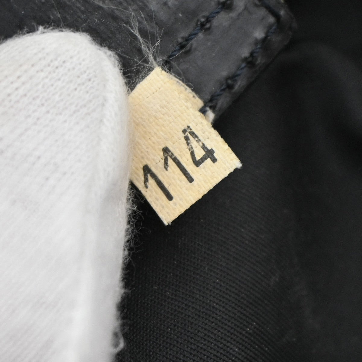 Prada Drawstring Wristlet Bucket Bag Tessuto