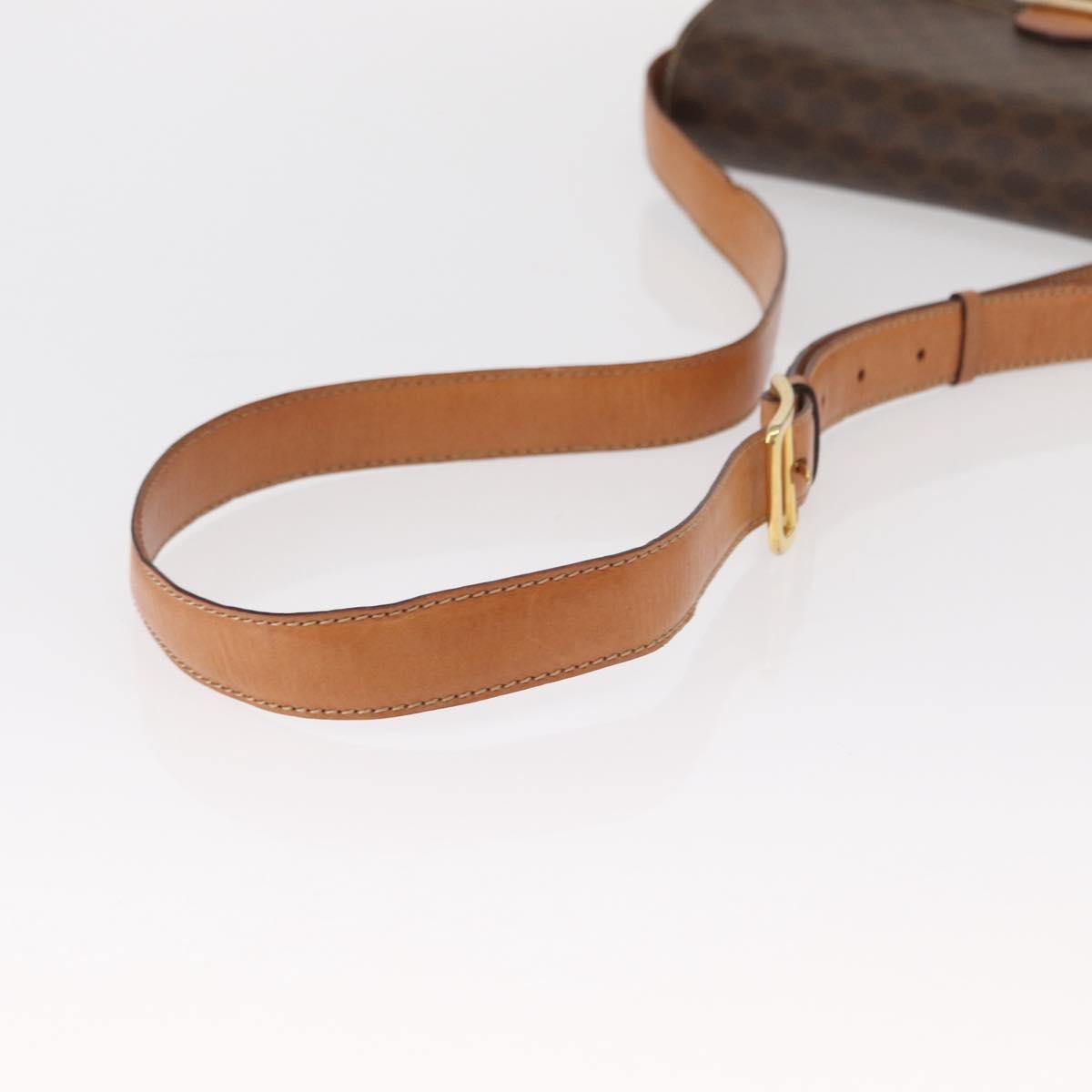 Celine Macadam Shoulder Bag PVC Leather