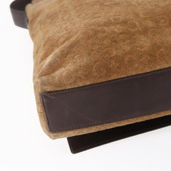 Celine C Macadam Shoulder bag Suede