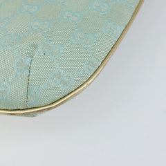 Gucci Vintage Pochette Shoulder Bag GG Canvas