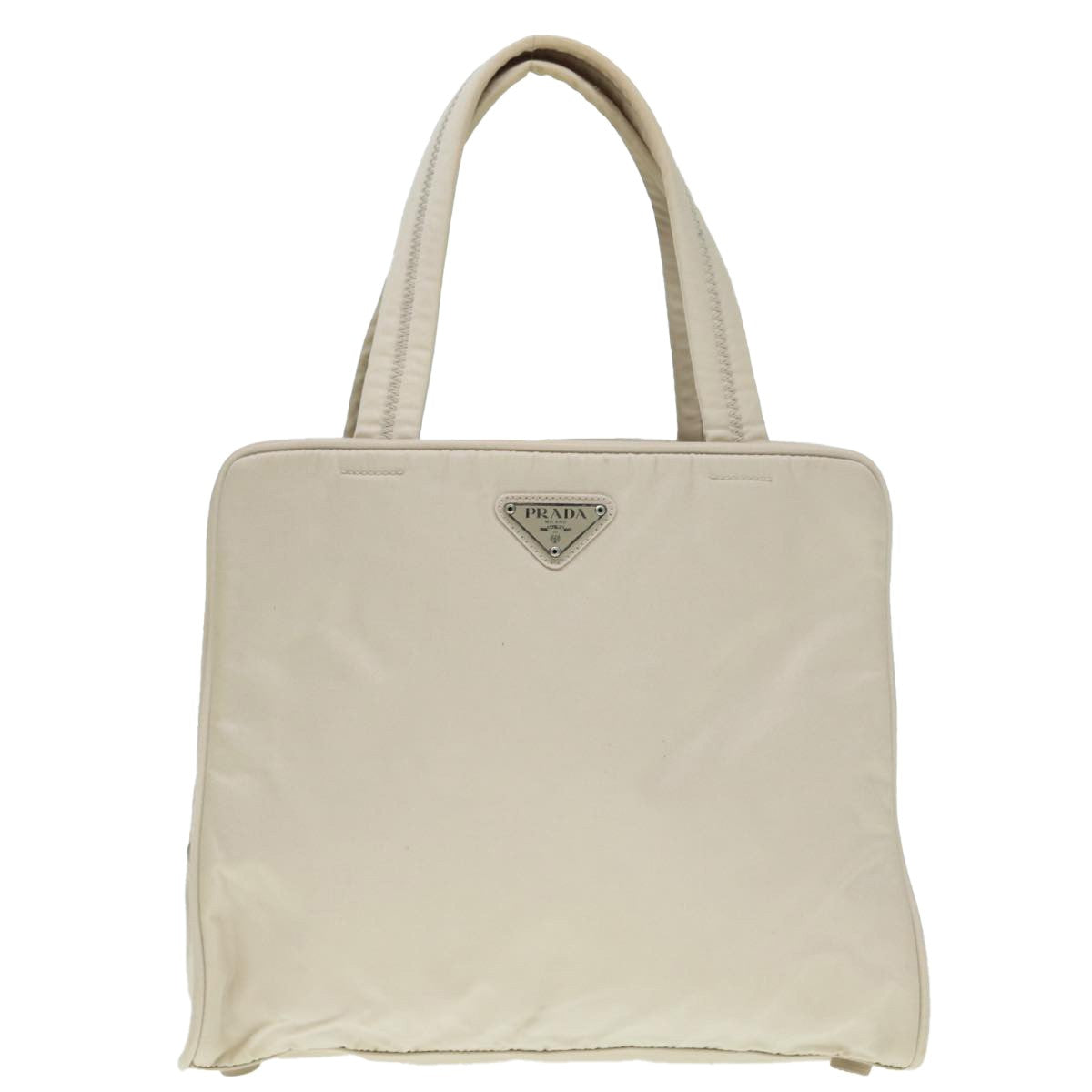 Prada Zip Around Tote Tessuto