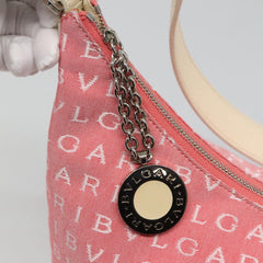 Bvlgari B.Zero1 Logomania Bag Canvas with Leather