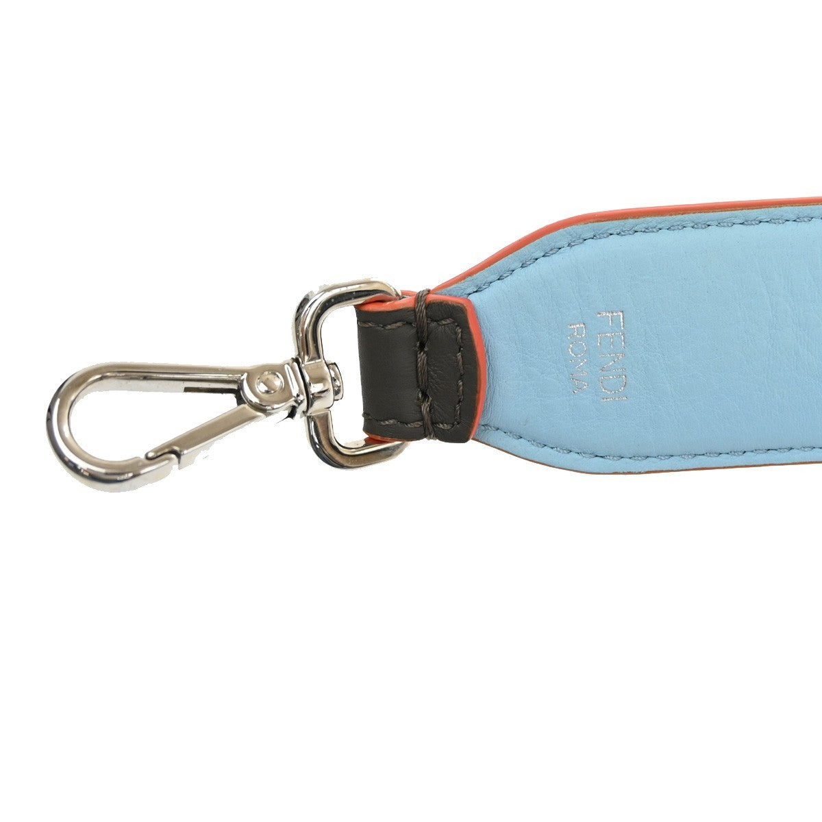 Fendi Mini Strap You Short Shoulder Strap Studded Leather