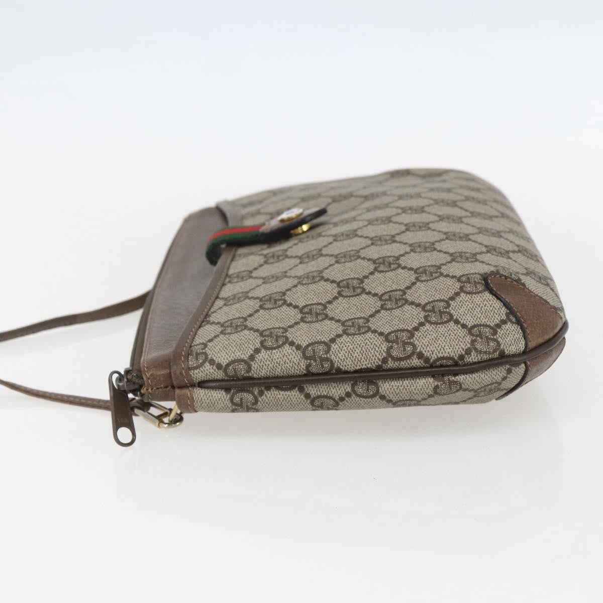 Gucci Vintage Web Crossbody Bag GG Coated Canvas