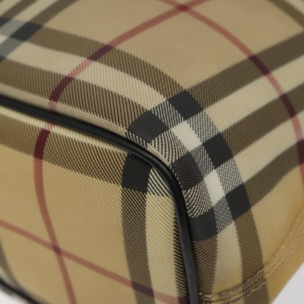 Burberry Top Handle Tote Nova Check Canvas