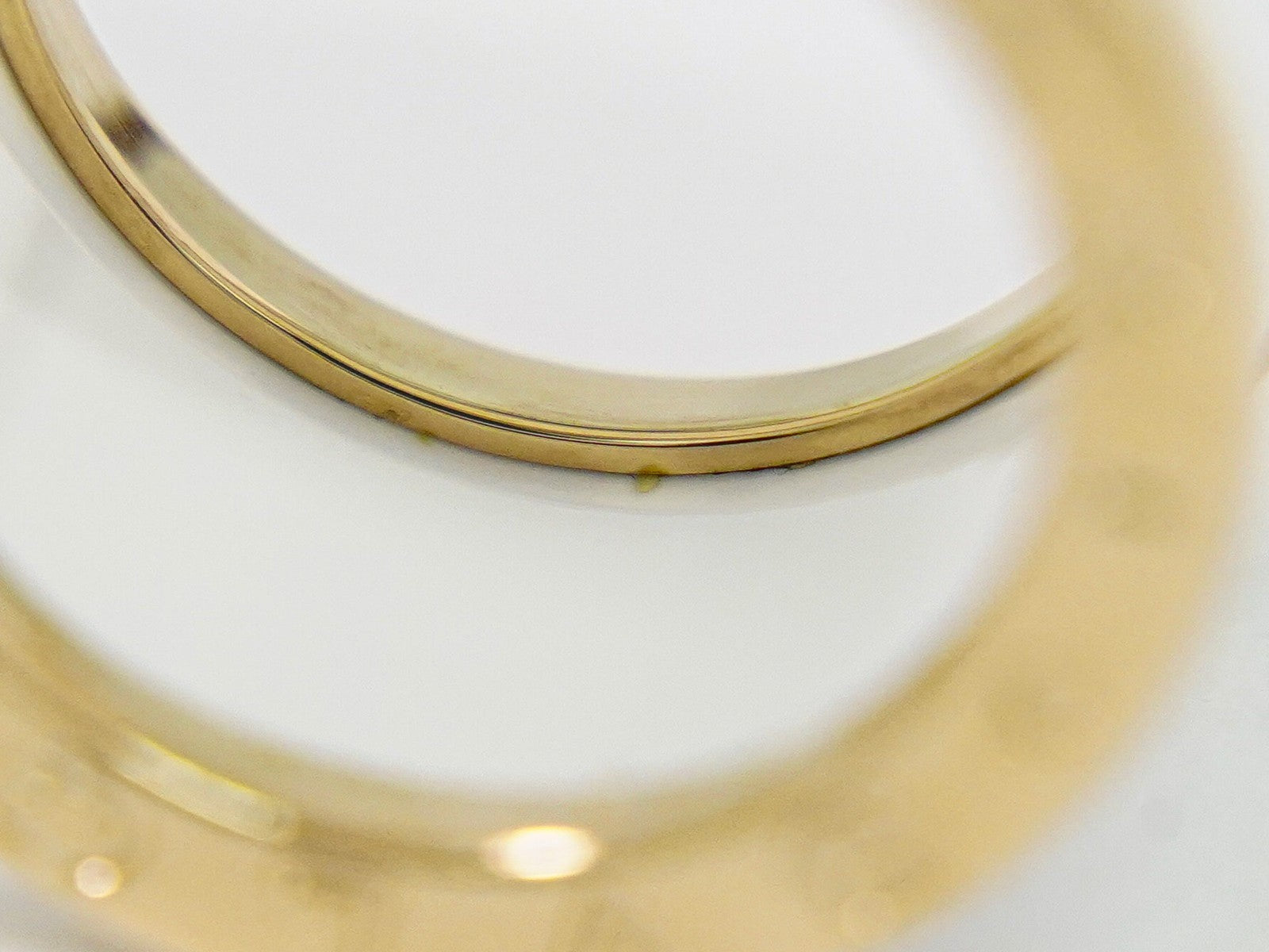 Bvlgari B.Zero1 Three Band Ring 18K Yellow Gold and Ceramic