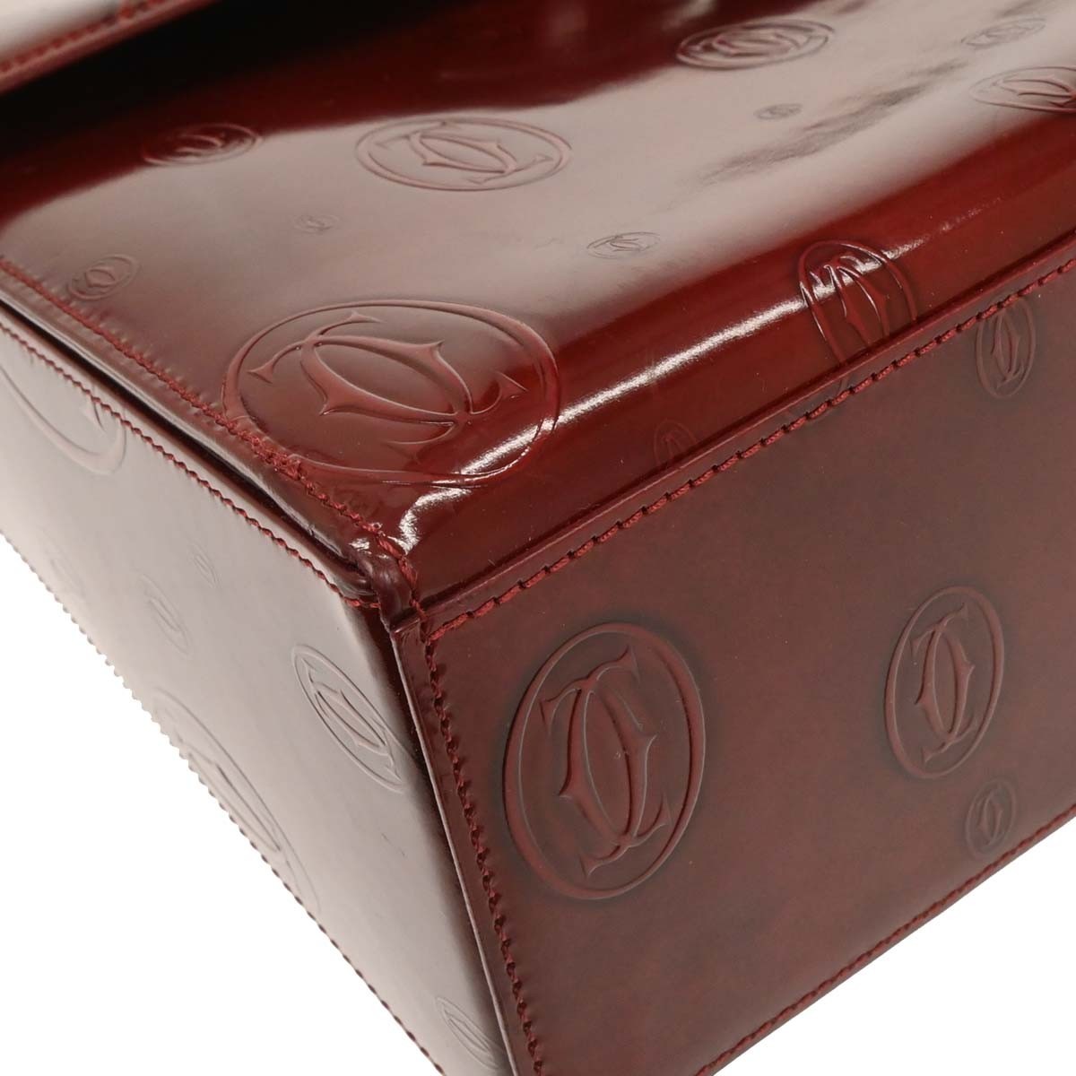 cartier Happy Birthday Handbag Patent Leather