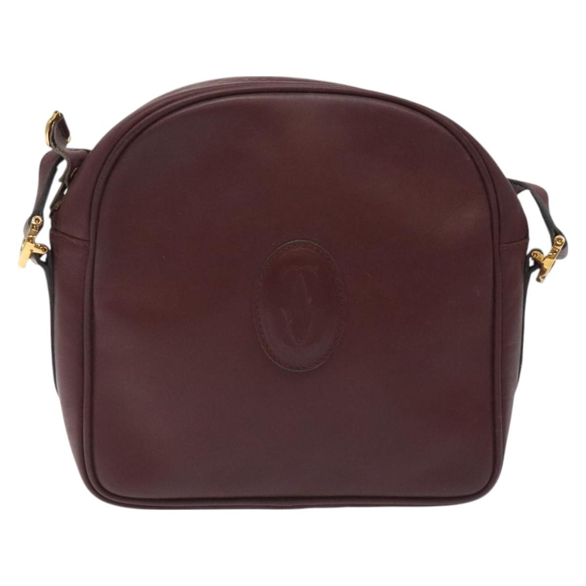 cartier Must de Cartier Shoulder Bag Leather