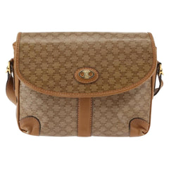 Celine Macadam Shoulder Bag PVC Leather