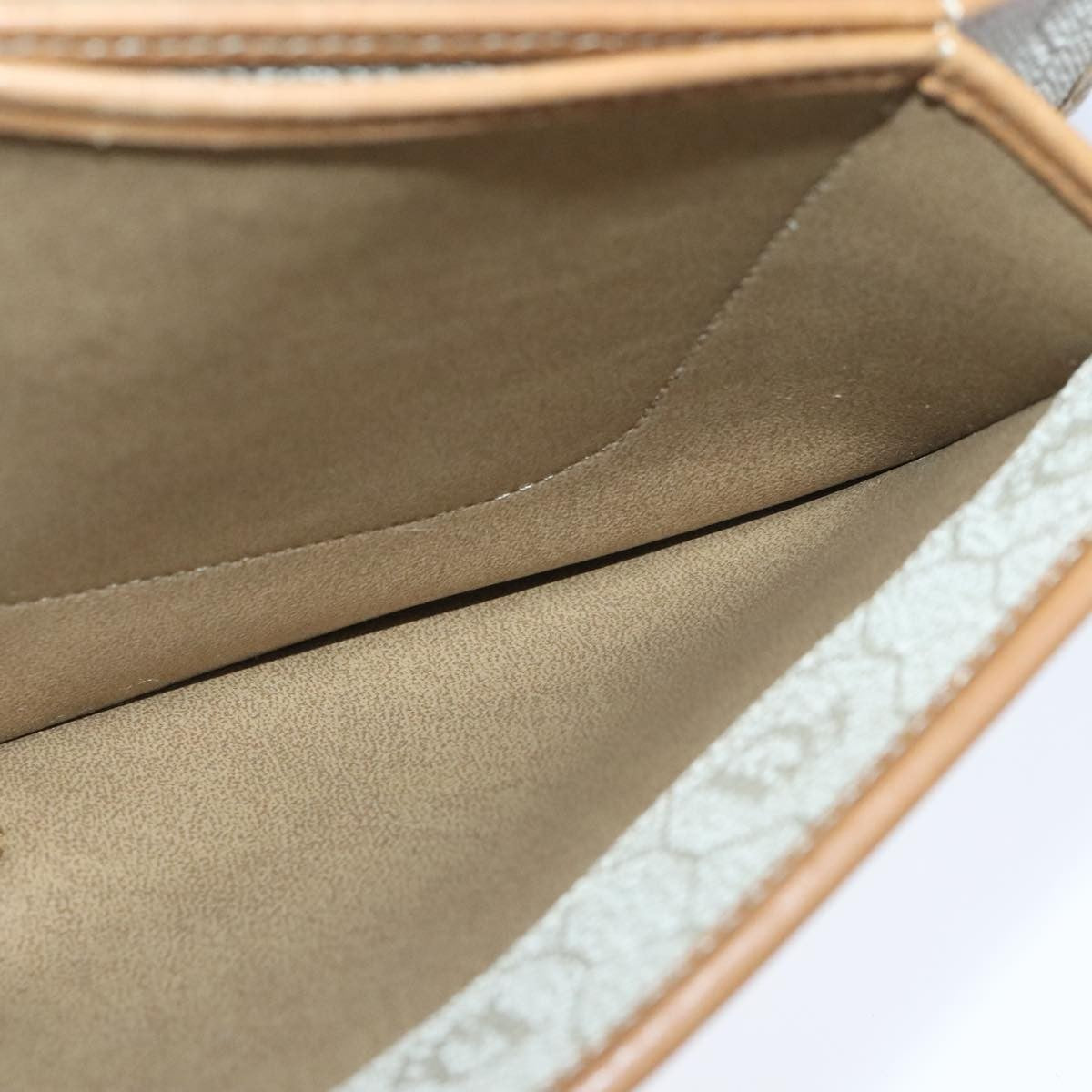 Christian Dior Vintage Honeycomb chain Canvas