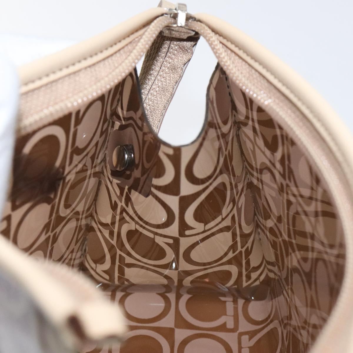 Salvatore Ferragamo Gancini Pouch Canvas