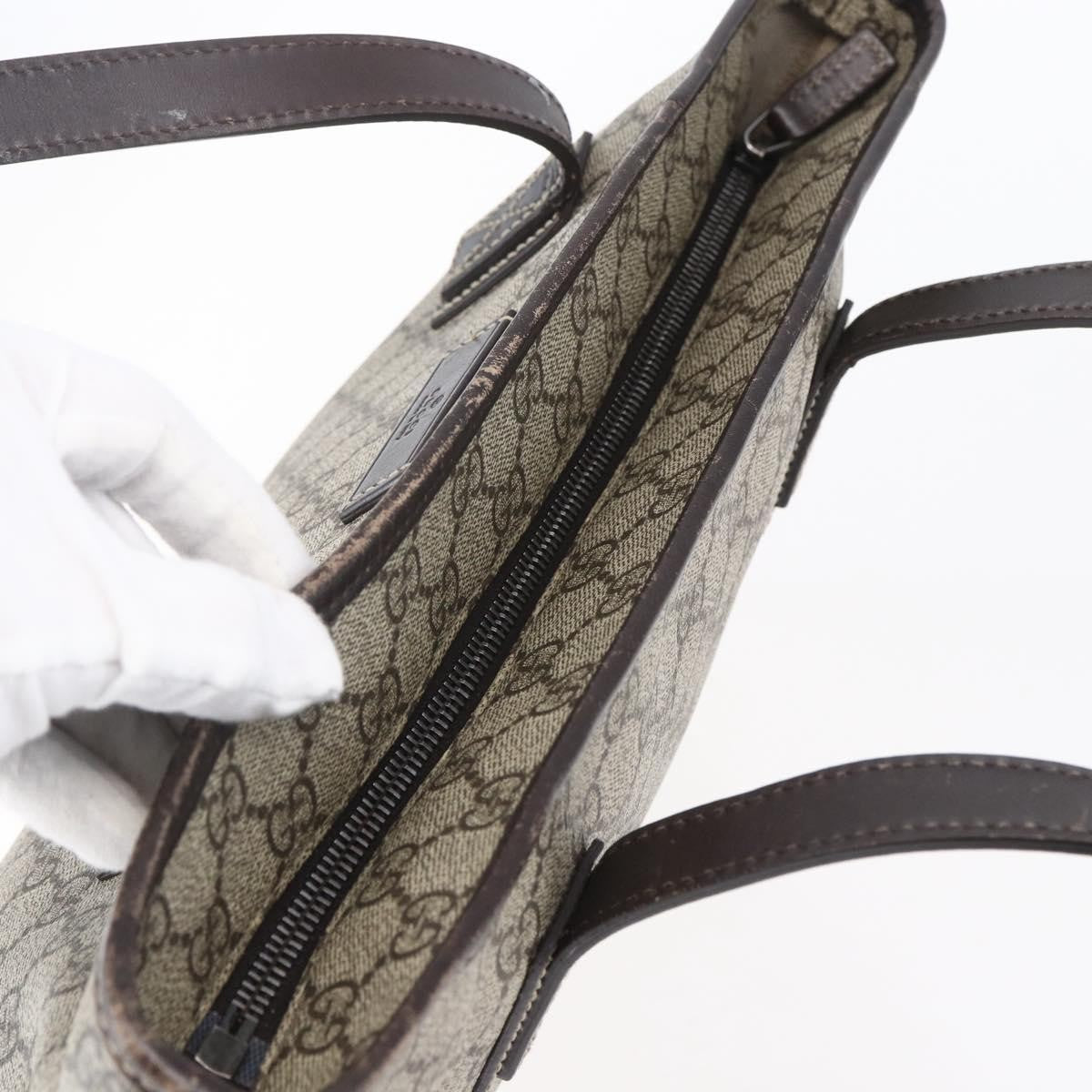 Gucci Plus Tote GG Coated Canvas with Leather