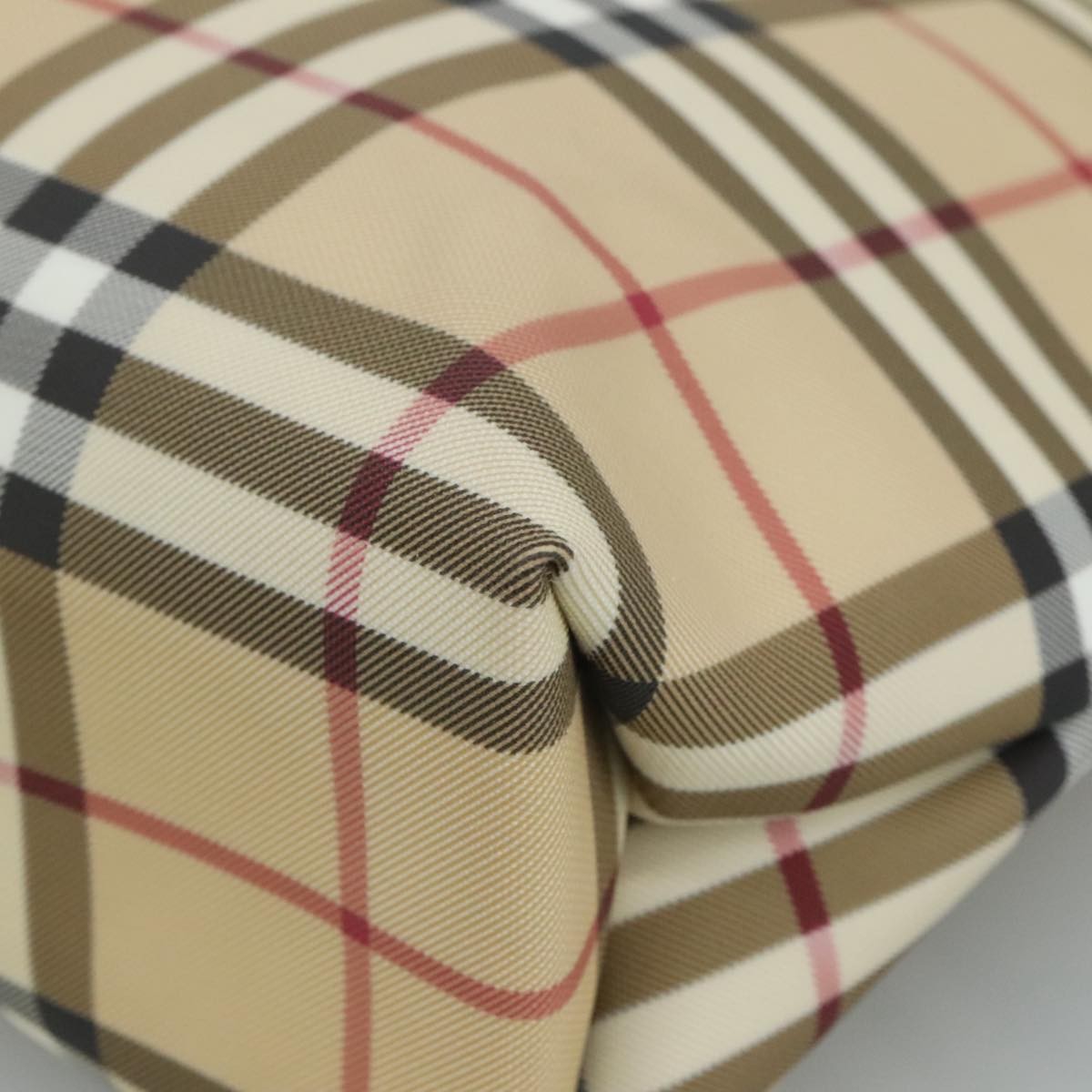 Burberry Top Handle Tote Nova Check Canvas