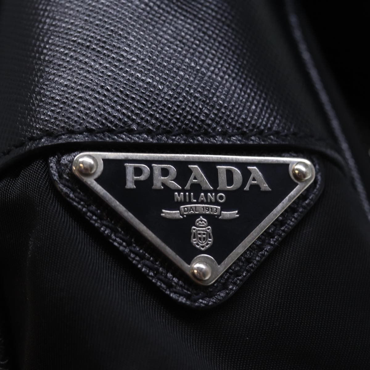 Prada Buckle Messenger Bag Tessuto