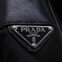 Prada Buckle Messenger Bag Tessuto