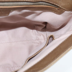 Bvlgari Chandra Flap Shoulder Bag Leather