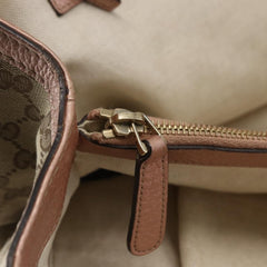 Gucci Bella Tote GG Canvas with Leather