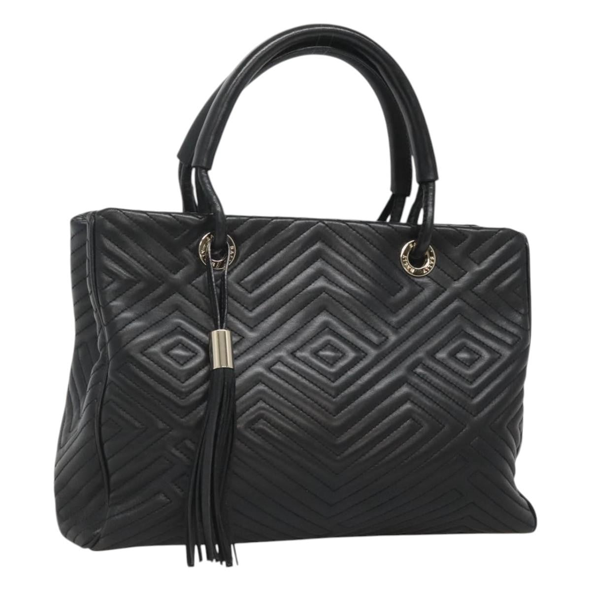 Bally Vintage Handbag Quilted Leather