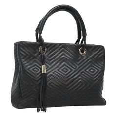 Bally Vintage Handbag Quilted Leather