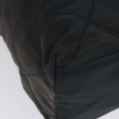 Prada Chain Shoulder Bag Quilted Tessuto