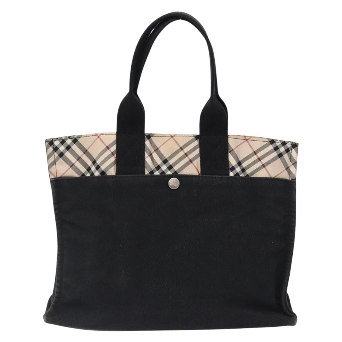 Burberry Nova Check Tote canvas check pattern