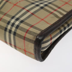 Burberry Nova check Pochette Canvas