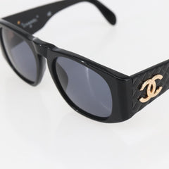 Chanel CC Logo Matelasse Sunglasses Eye Wear Plastic