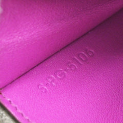 Celine Bifold Flat Wallet Leather