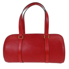 Louis Vuitton Soufflot Handbag Epi Leather