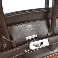 Hermes Birkin Handbag Vibrato and Box Calf