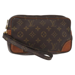 Louis Vuitton Marly Dragonne Clutch Monogram Canvas
