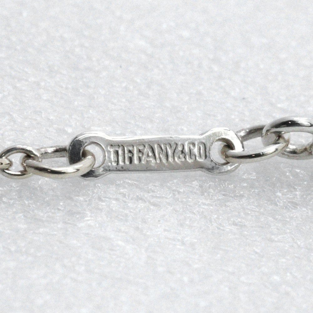 Tiffany & Co. Elsa Peretti Open Heart Pendant Necklace silver