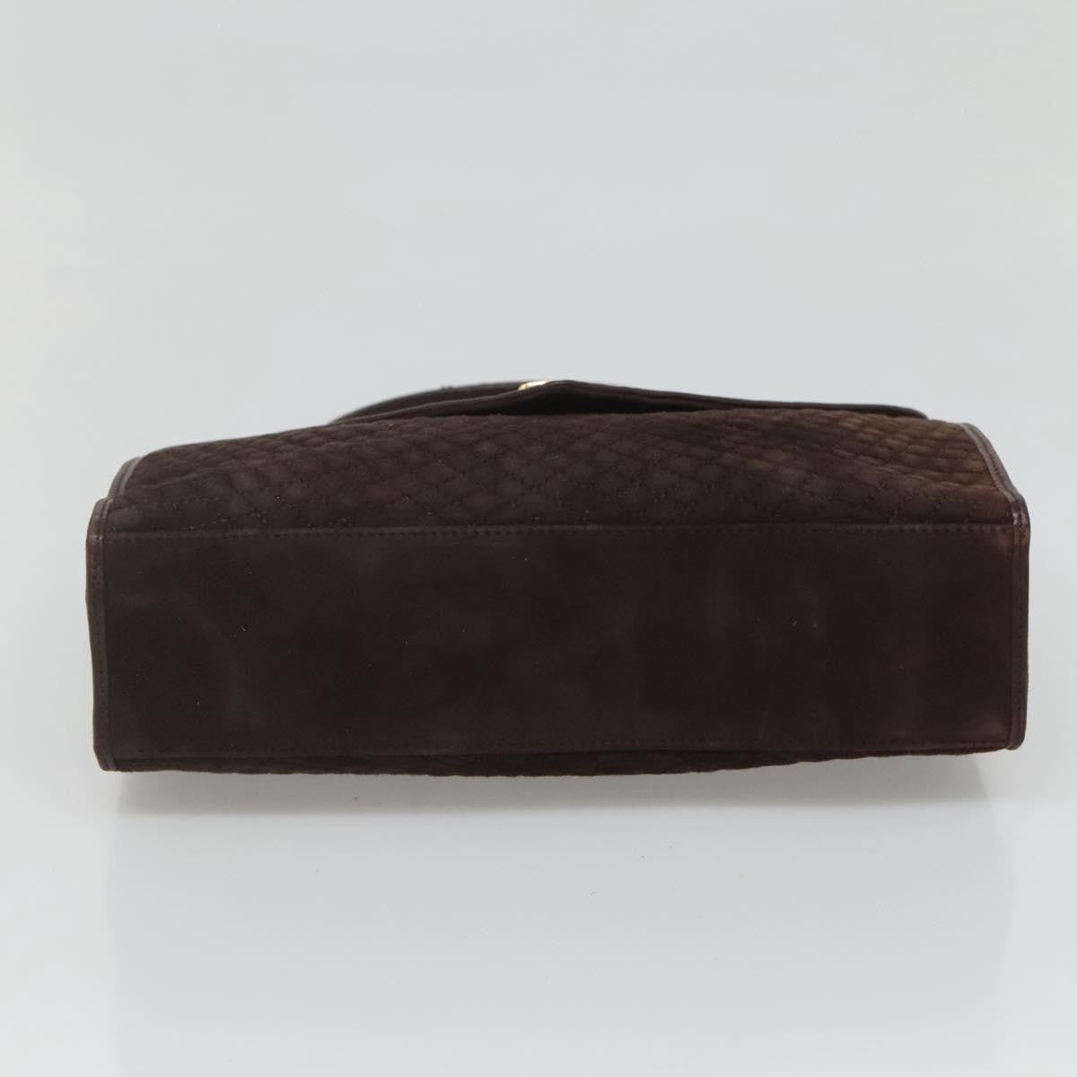 Bally Vintage Handbag Quilted suede