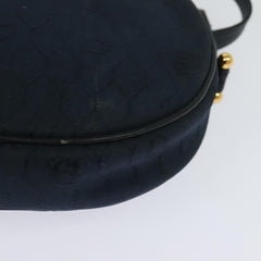 Christian Dior Vintage Honeycomb Shoulder Bag Canvas