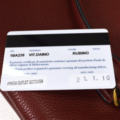 Prada Convertible Shopper Tote Vitello Daino