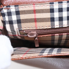 Burberry Vintage Shoulder Bag Leather