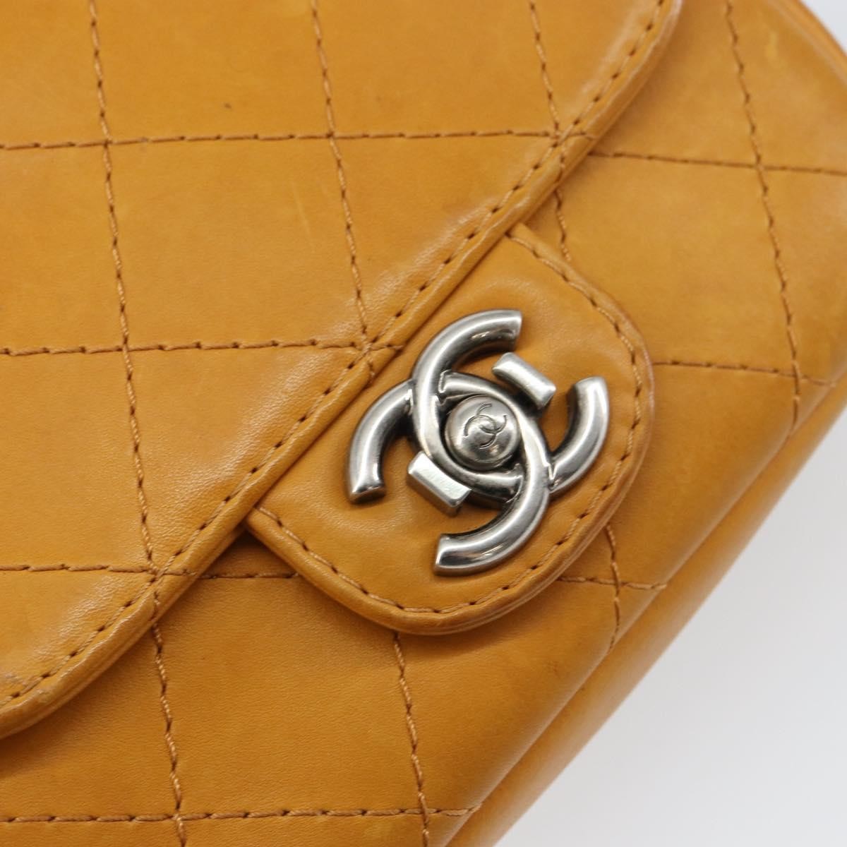 Chanel Chain Flap Bag Quilted Leather