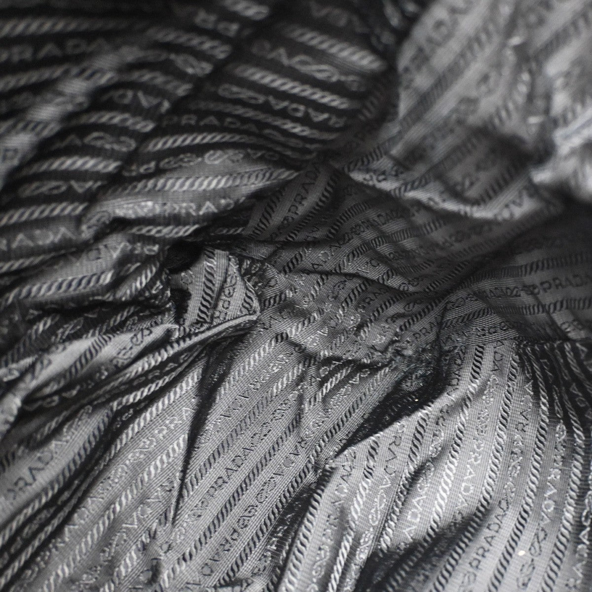 Prada Front Pocket Convertible Tote Leather